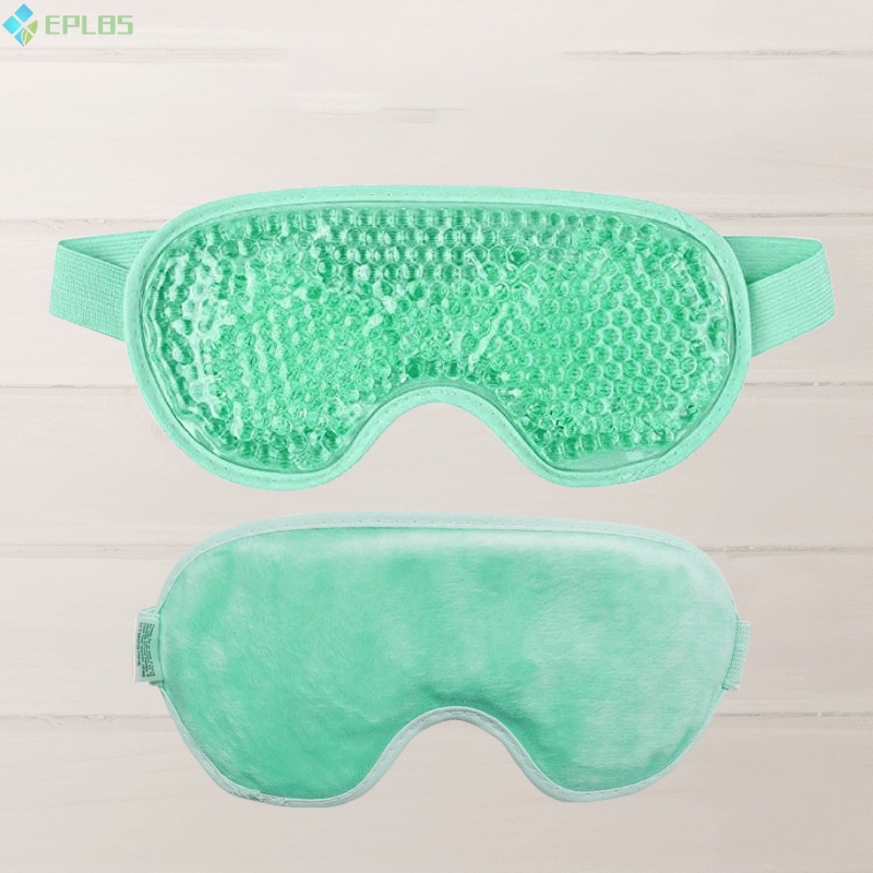 Cooling Eye Mask Ice Gel Sleep Mask Reusable Cold Frozen Eye Compress