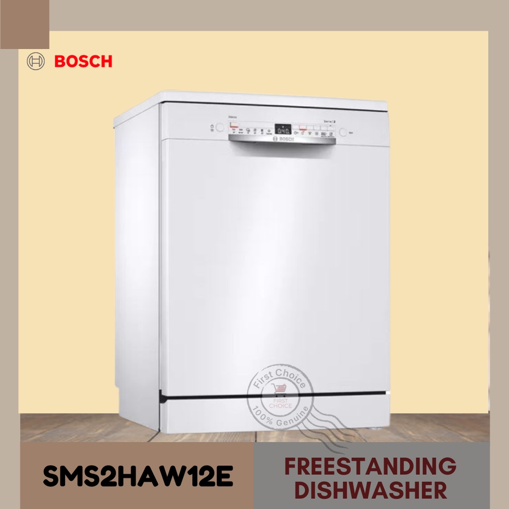 BOSCH SMS2HAW12E SERIES 2 FREESTANDING DISHWASHER 60CM WHITE