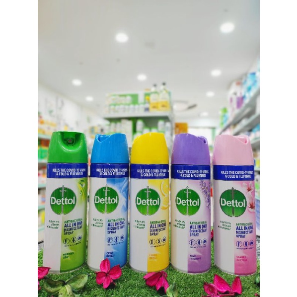 Dettol Antibacterial All In One Disinfectant Spray Shopee Malaysia