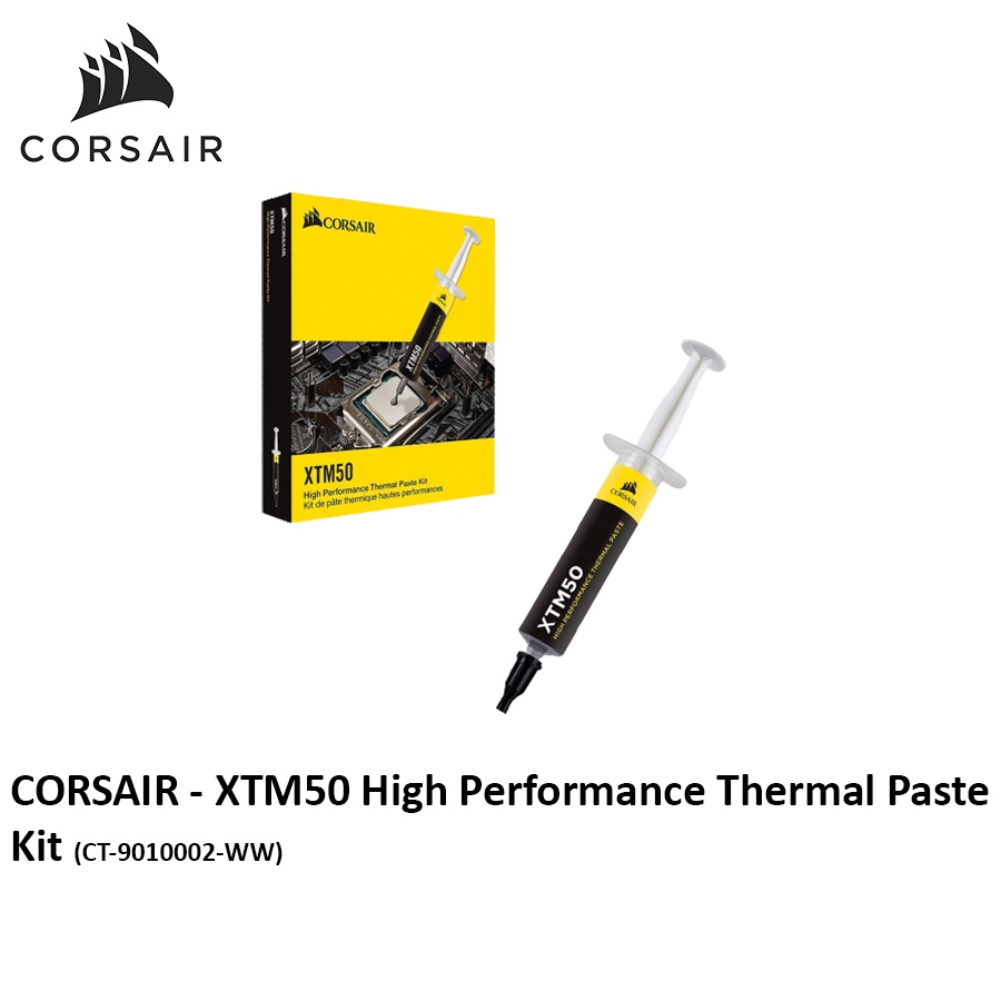 CORSAIR XTM50 HIGH PERFORMANCE THERMAL PASTE ( CT9010002WW ) Shopee