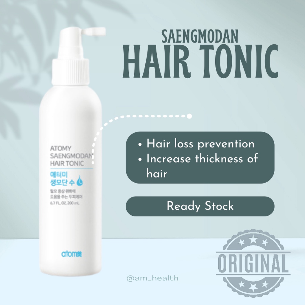 Atomy SAENGMODAN Hair Tonic 200ml | Shopee Malaysia