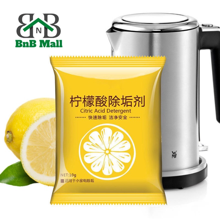 BnB Mall Citric Lemon Acid Detergent 10g Electric Kettle And Drinking