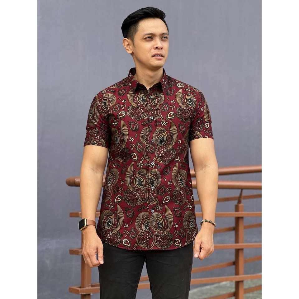 BAJU KEMEJA BATIK NUSANTARA 2022 | Shopee Malaysia