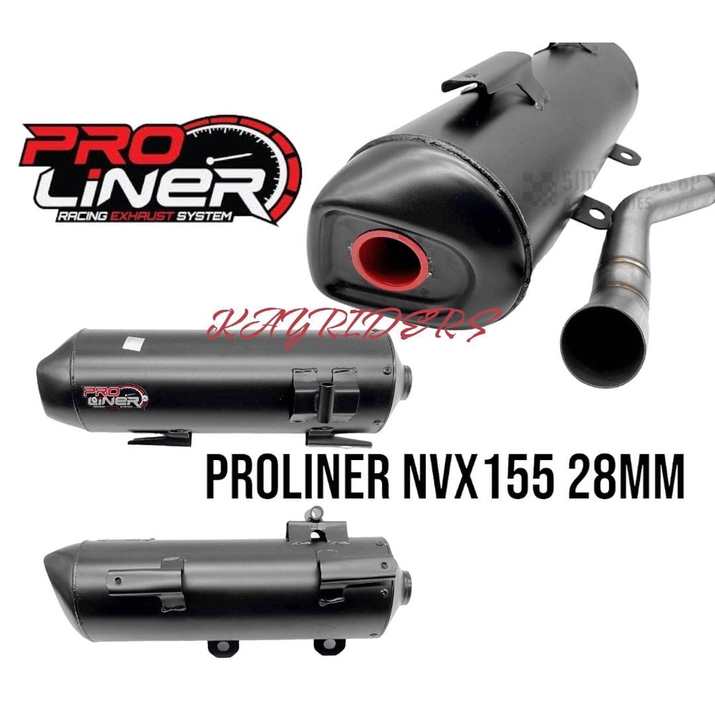 PROLINER EXHAUST NVX 28MM PROLINER EXHAUST R15 ALL NEW EKZOS PRO LINER