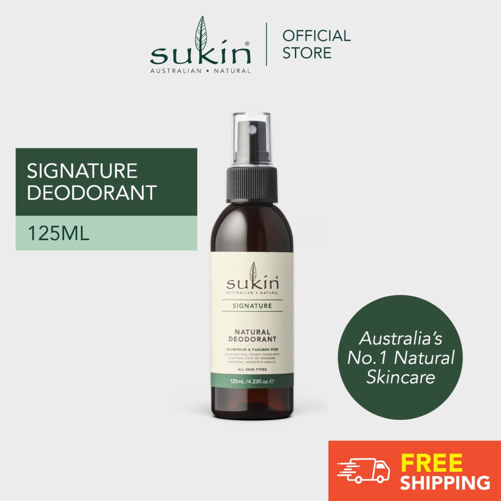 Sukin Natural Deodorant (125ml) Shopee Malaysia