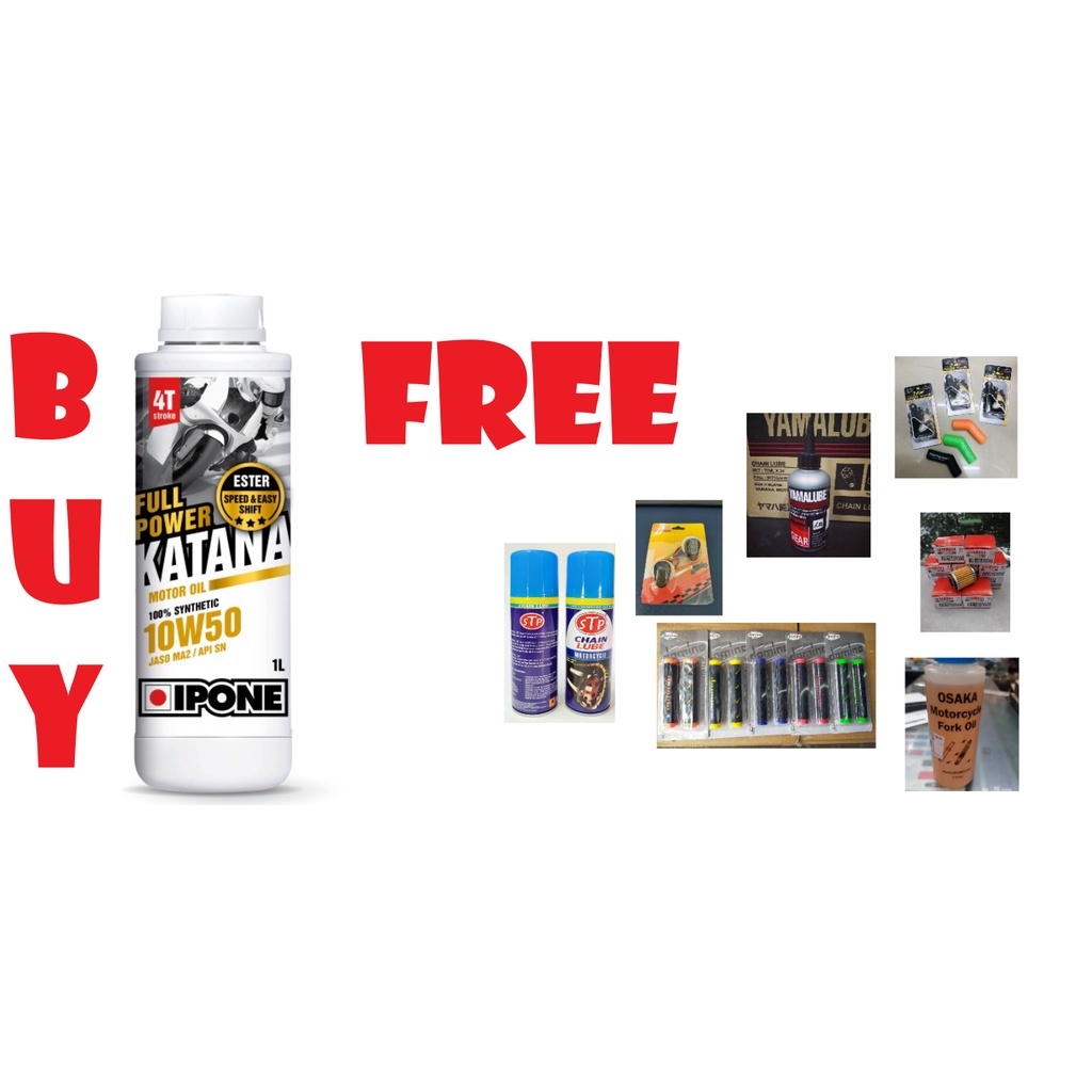 Ipone Full Power Katana Engine Oil 10W50 4 Stroke Engine Oil 100