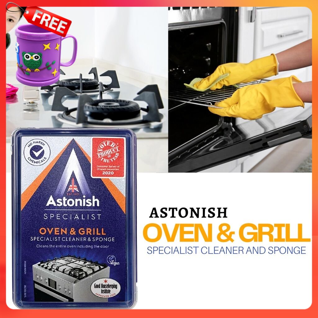 FREE GIFT ASTONISH Oven & Grill Cleaner C8600PE 250G