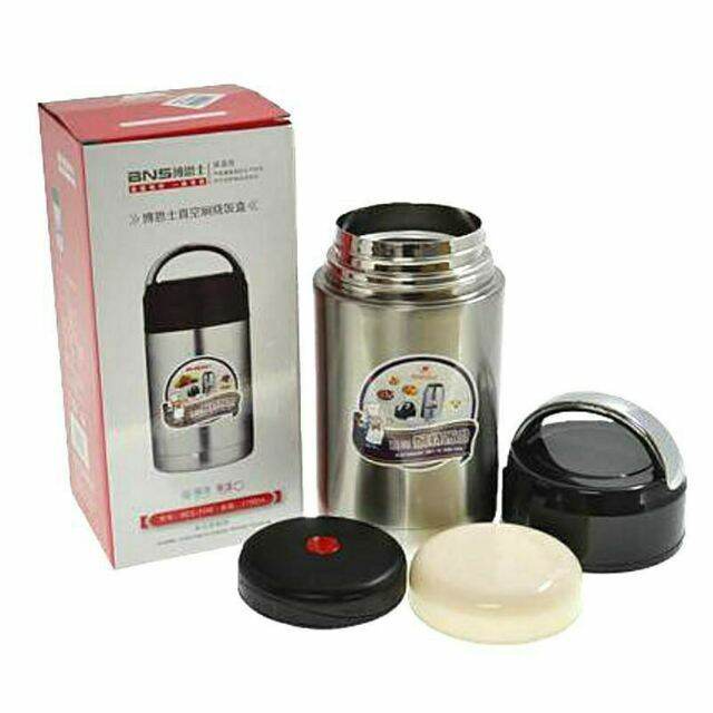FREE GIFT [Ready Stock] 1100ml Portable 304 Stainless Steel  Vacuum Thermal Pot BES-F