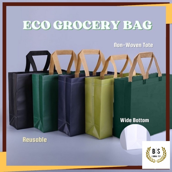 Non Woven Bag With Colour Tote Goody Shopping Bag Size Large Medium ...