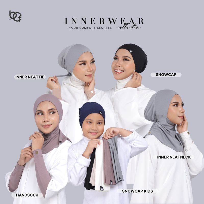 Innerware BCF Inner Neck ByCheFiza Snowcap Kids by Che Fiza Snow Cap ...