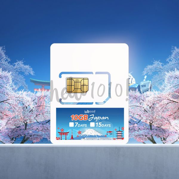 Japan Go! 10GB Travel Prepaid SIM CardUPGRADED PLAN Shopee Malaysia