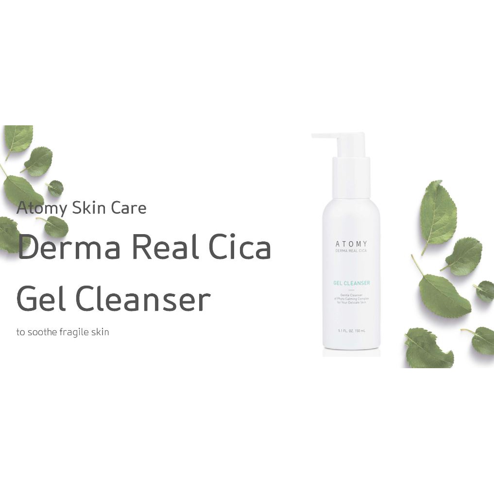 Atomy Derma Real Cica Gel Cleanser Shopee Malaysia