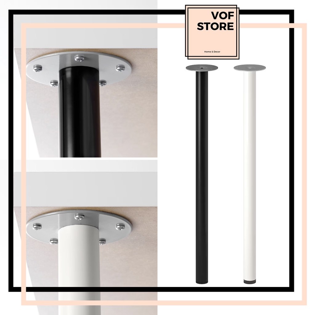 IKEA TABLE LEG ADILS LEG FOR TABLE LINNMON LANGKAPTEN ADILS LINNMON