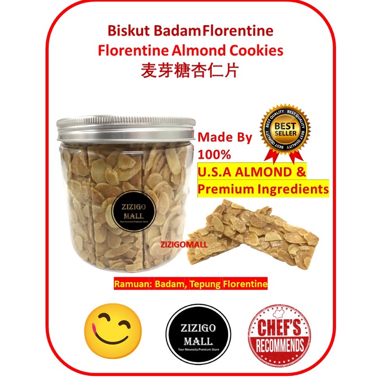Florentine Cookies Almond Florentine Cookies Biskut Florentine Shopee