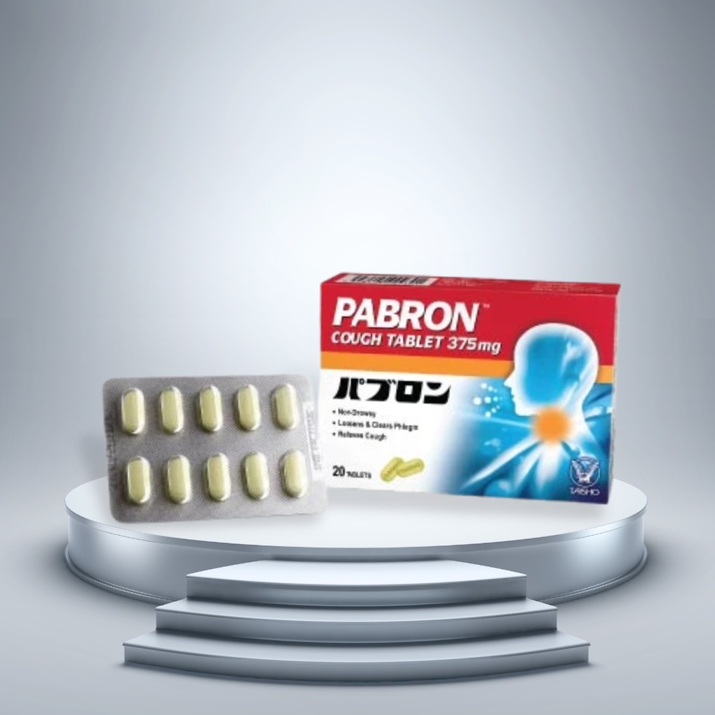 Pabron Cough Tablet 10s X2 [COUGH AND PHLEGM] [PECAH KAHAK dan BATUK