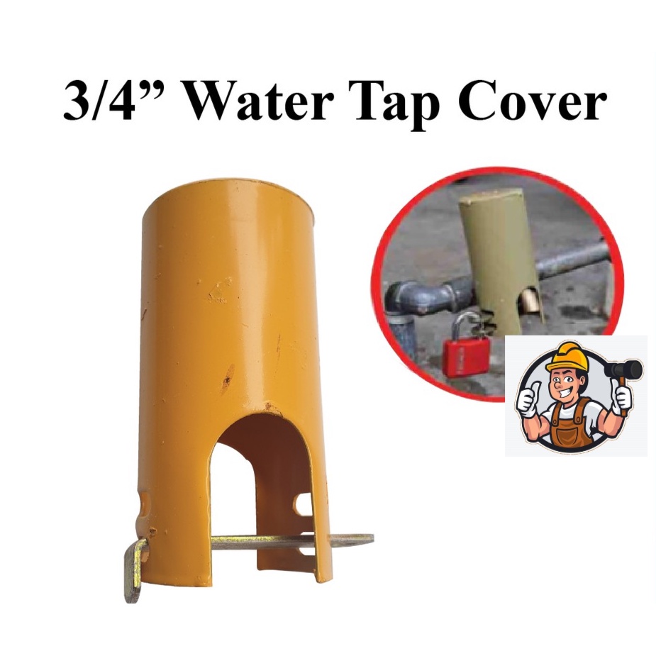 [Ready Stock] 3/4" Water Tap Cover/Water Tap Lock KEPALA PAIP Shopee Malaysia