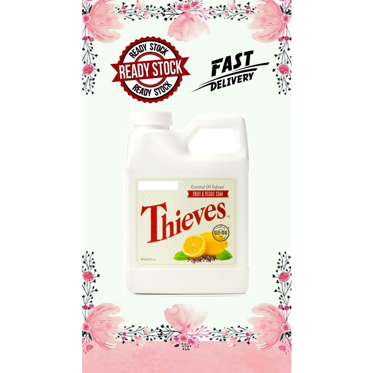 Young Living YL Thieves Fruit & Veggie Soak 473ml Shopee Malaysia