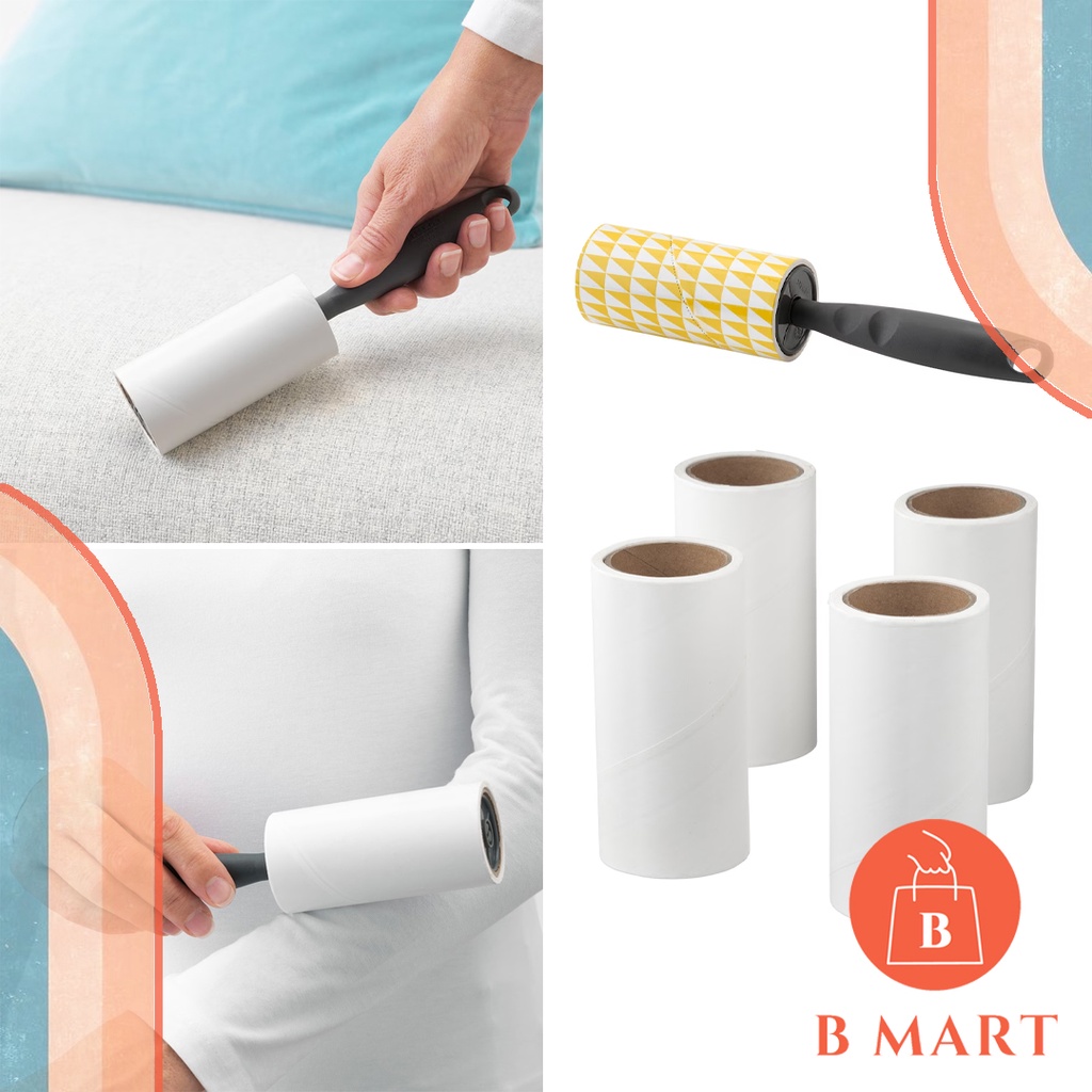 IKEA LINT ROLLER BASTIS LINT ROLLER BASTIS ROLLER REFILL ROLLER DUST