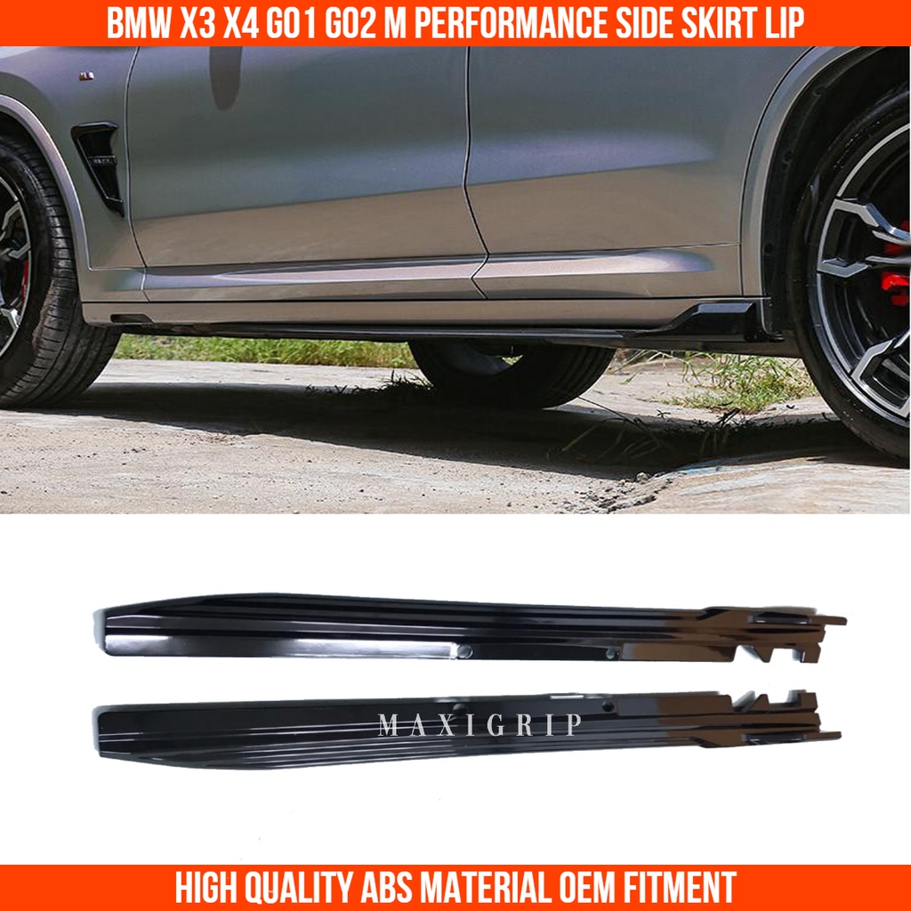 BMW X3 X4 G01 G02 MP side skirt lip X3 X4 accessories bumper lip ...
