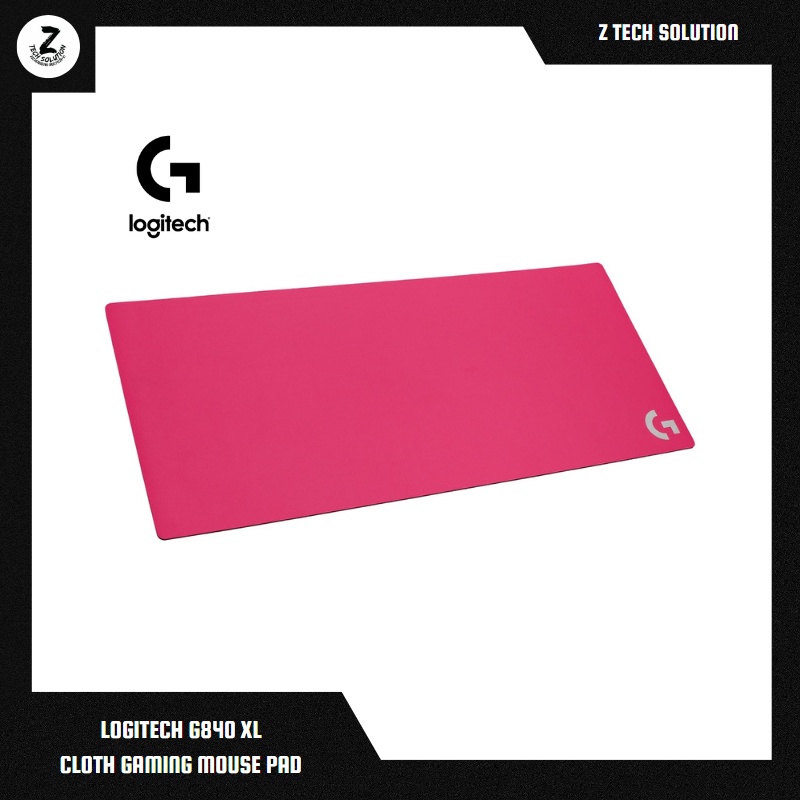 Logitech G840 XL Cloth Gaming Mouse Pad 900 x 400 mm, 3 mm Thin Mat