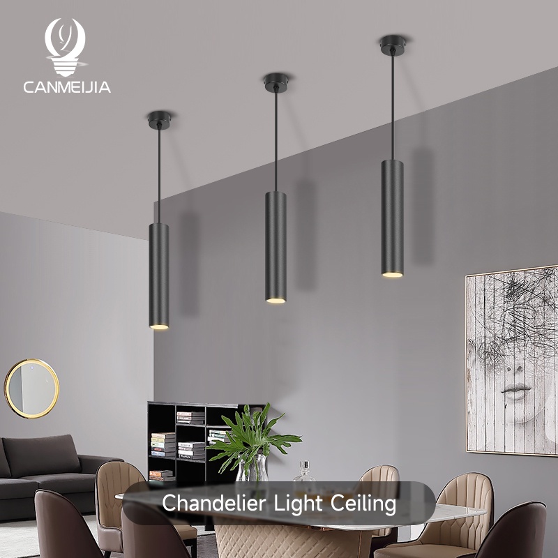 Modern Pendant Light Dining E27 Lampu Chandelier Dapur Gantung Meja