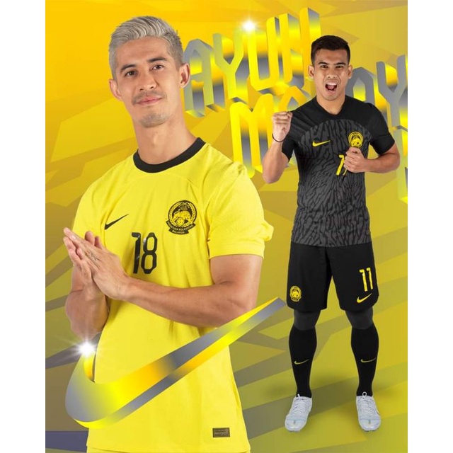 2022/2024 JERSEY MALAYSIA S/5XL HOME/AWAY FANS & PLAYER ISSUE (AAA