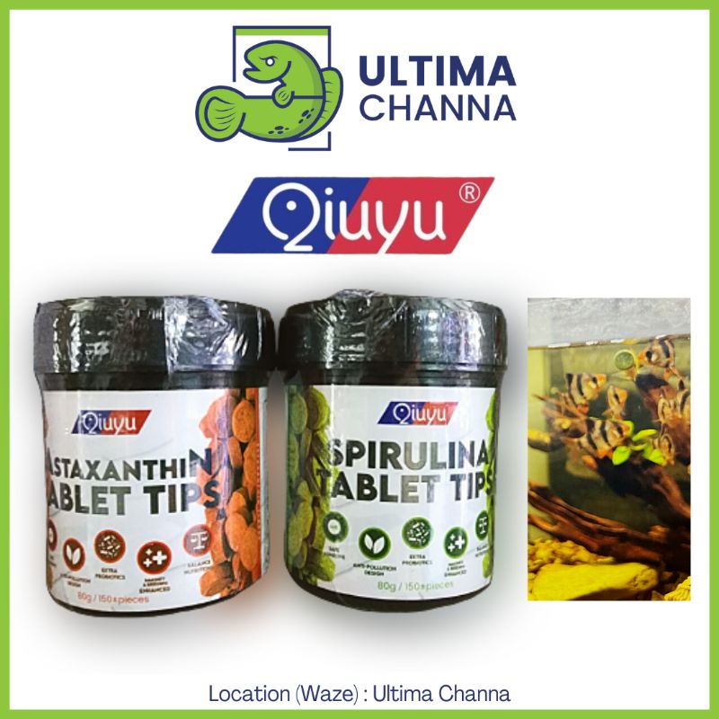 Qiuyu Astaxanthin/ Qiuyu Spirulina color up complete nutrition fish