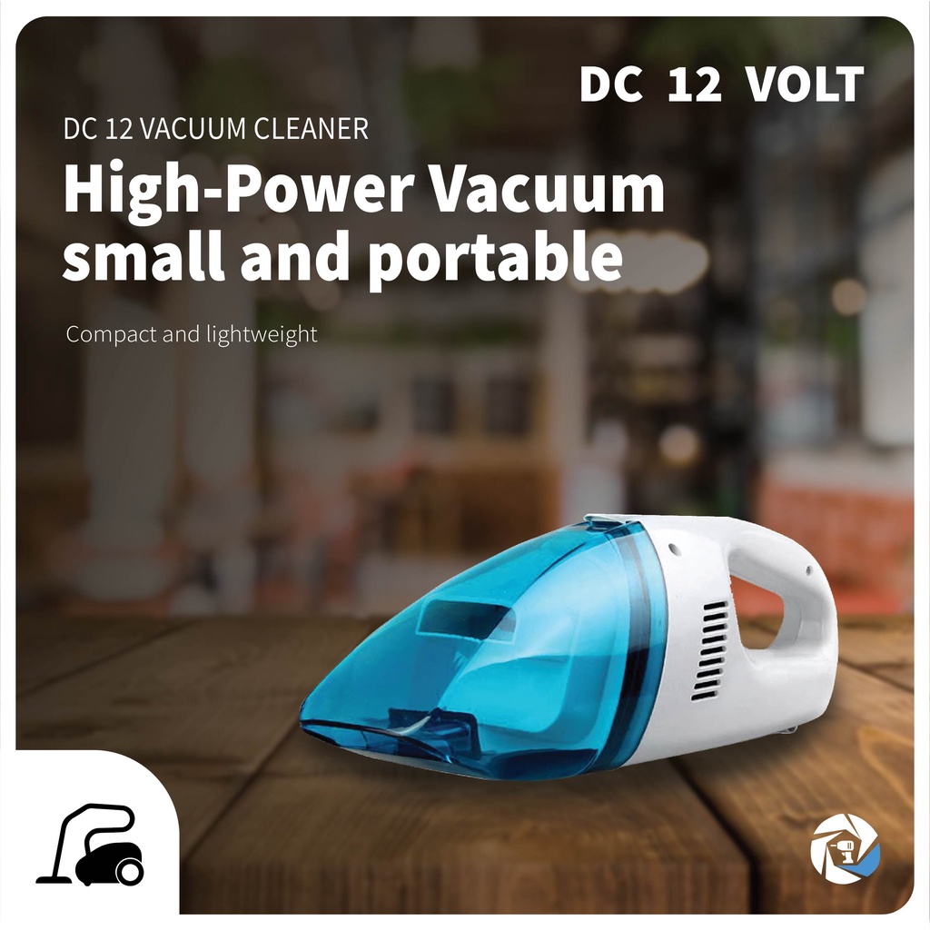 PROTOOLS FG 12V DC 12 PORTABLE ELECTRIC CAR VACUUM CLEANER MINI