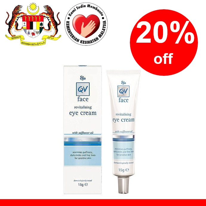EGO QV FACE REVITALISING EYE CREAM 15G (EXP10/2024) Shopee Malaysia