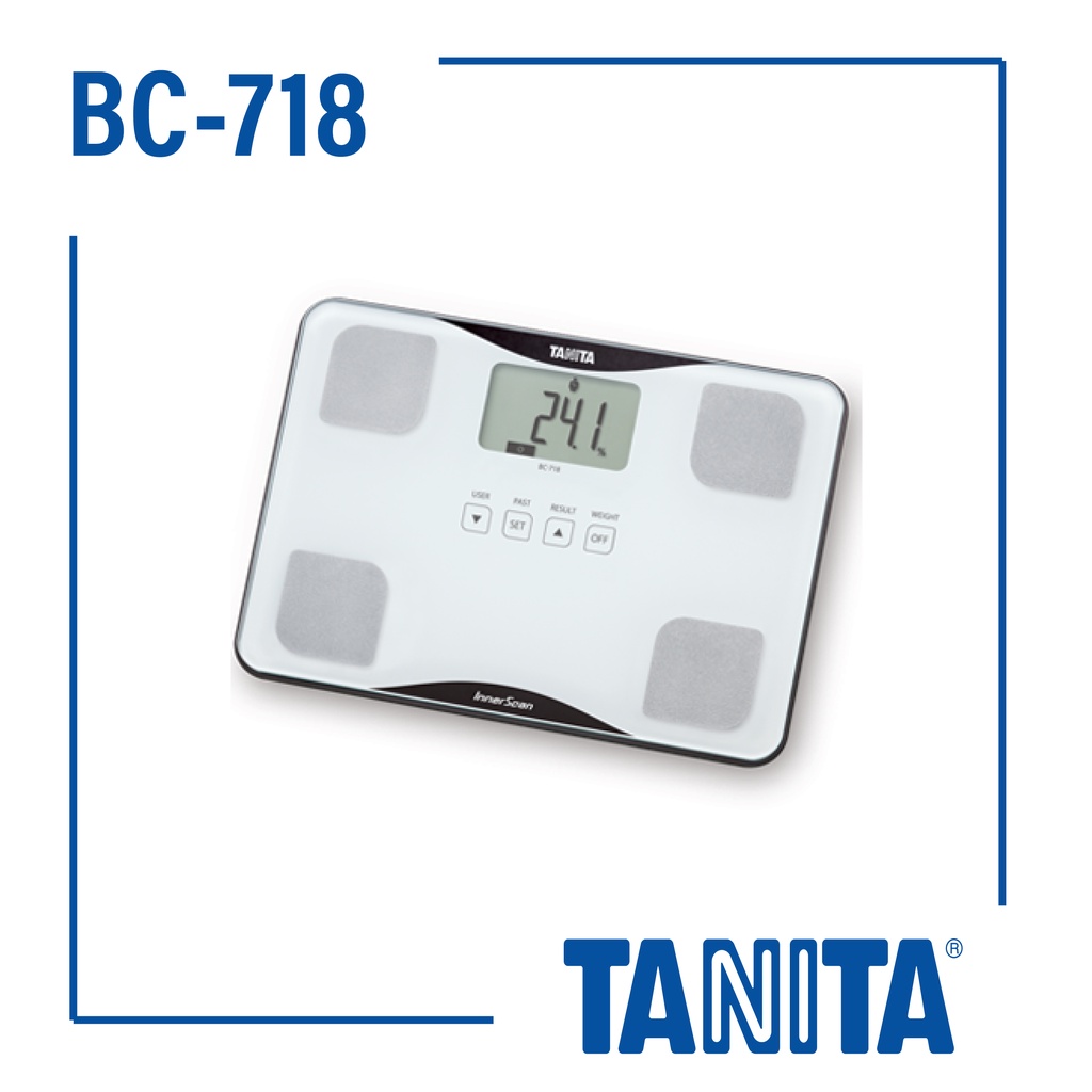 Tanita BC718 Glass Body Composition Monitor InnerScan Shopee Malaysia