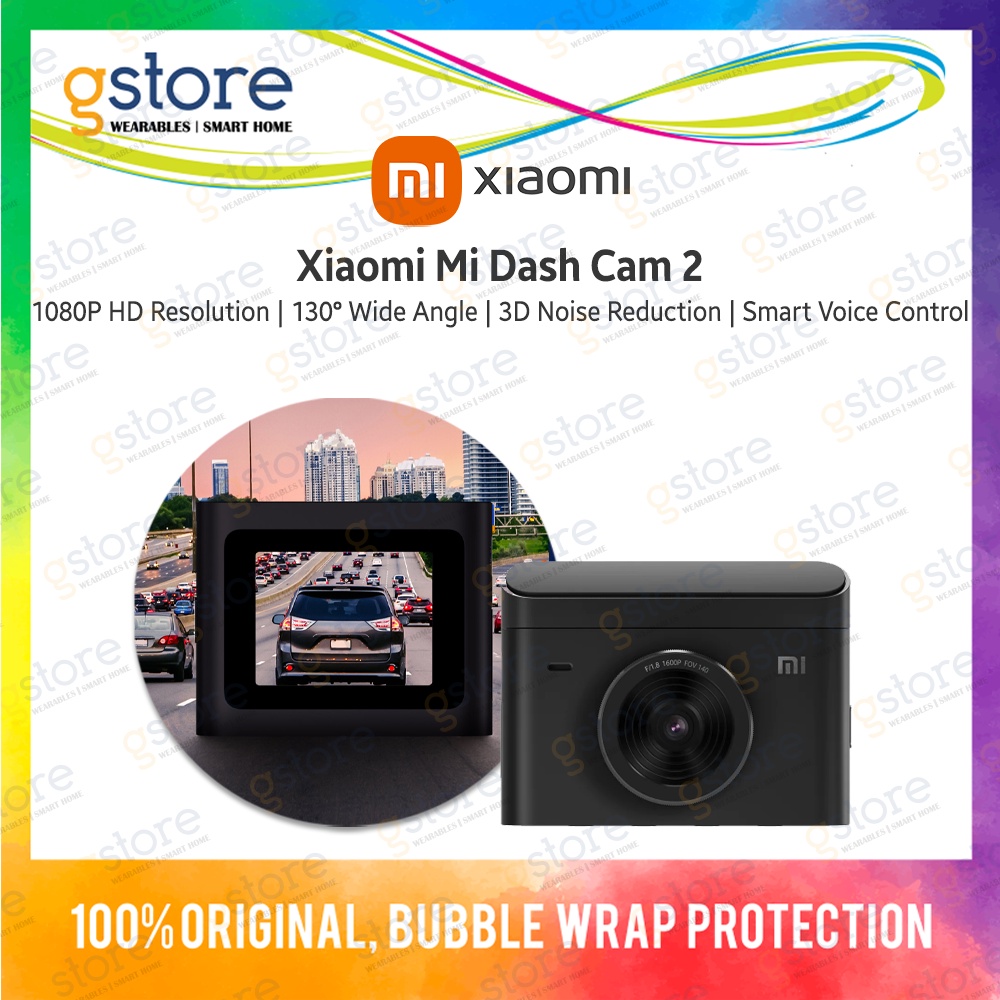 Xiaomi Mi Dash Cam 2 (1080P / 2K Resolution, Ultra-wide Angle, 3D Noise ...