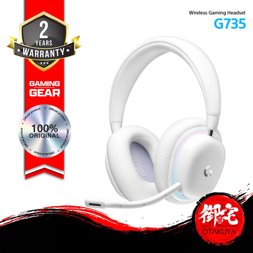 LOGITECH G735 Wireless Gaming Headset Aurora Series Shopee Malaysia