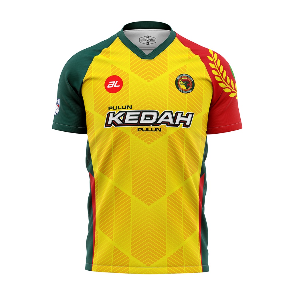 STATE JERSEY KEDAH 22 YELLOW