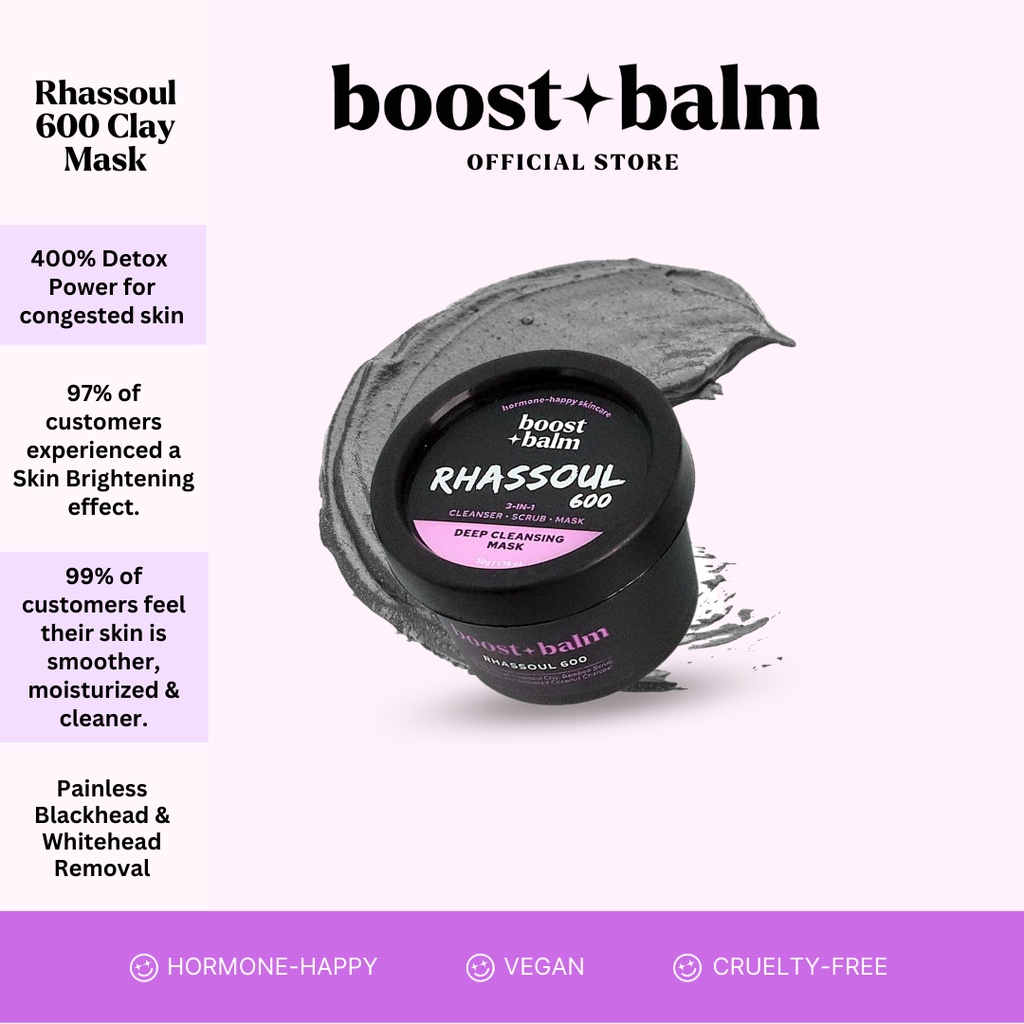 Boost Balm Rhassoul 600 (Tub) - 50g