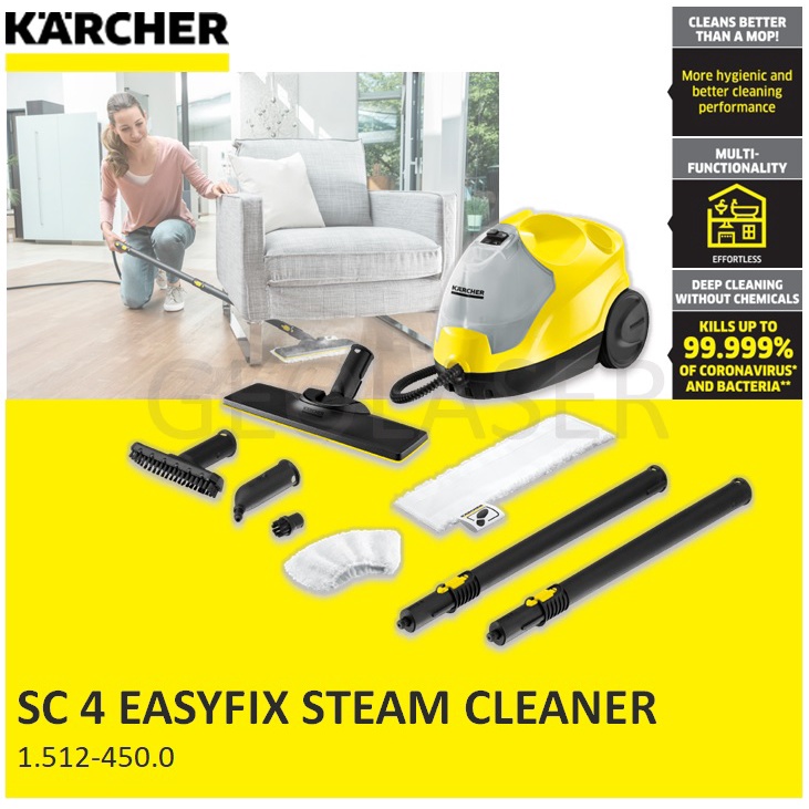 Karcher SC 4 2000W EasyFix Steam Cleaner Steamer Mop SC4 Shopee Malaysia