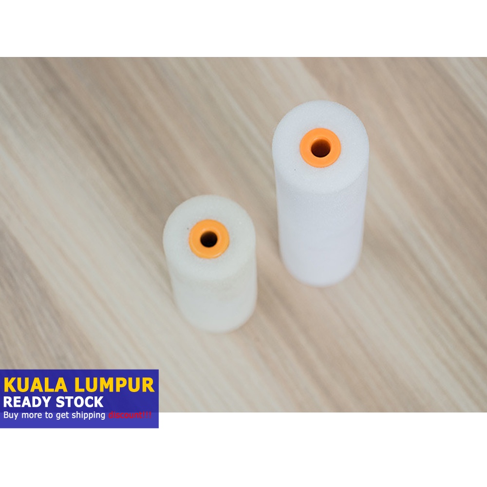 4" High Density Foam Sponge Replacement Nap Roller for Oil Based and