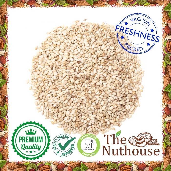 250g White Roasted Sesame Seeds Roasted White Sesame Seeds [Premium]