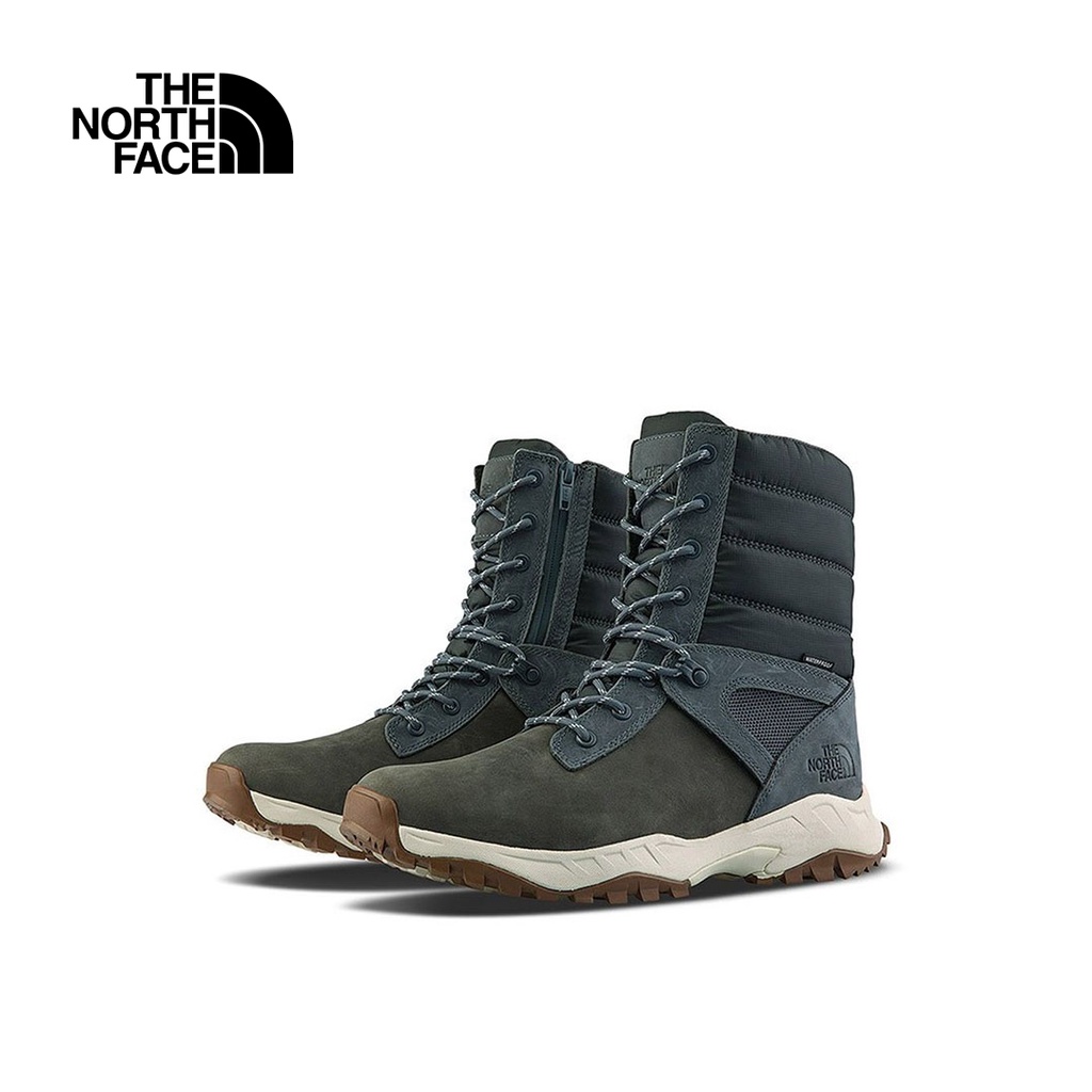 The North Face Men's Thermoball Boot Zip-Up Hiking Shoes Asphalt  Grey/Vintage White | Shopee Malaysia