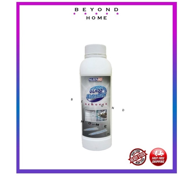 Kleenso Glass Watermark Remover For Bathroom Shower Glass & Building