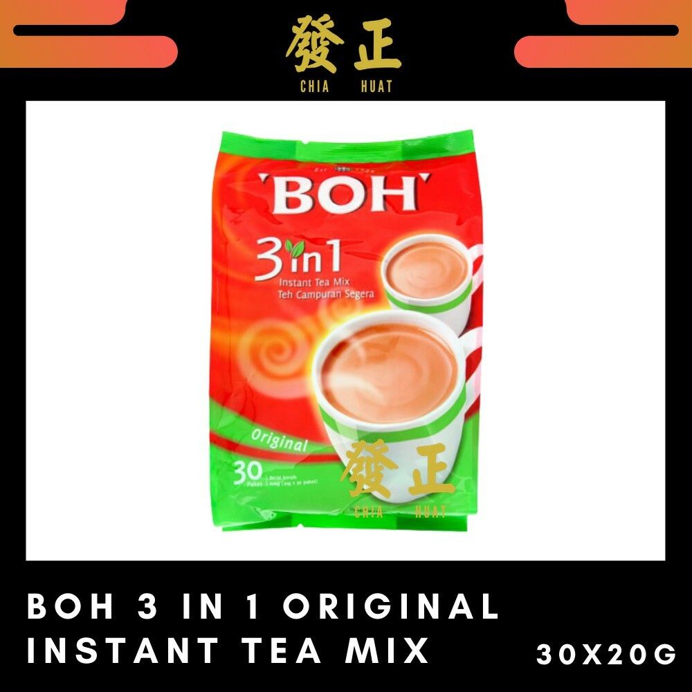 BOH 3in1 Original Instant Tea Mix 30x20g Shopee Malaysia