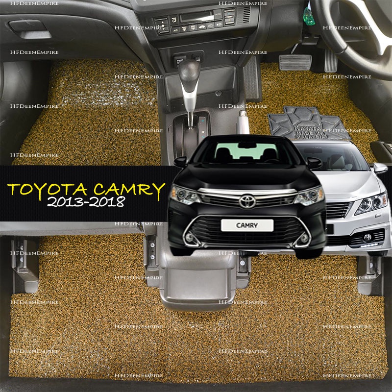 Carpet Toyota Camry 20132018 (18mm) Shopee Malaysia