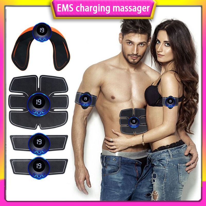 EMS charging massager butterfly massager cervical vertebra massager abdominal muscle massager arm massager hip massager massage stick EMS low-frequency pulse massager