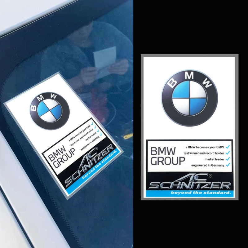 JDM Electrostatic Stickers General Car Sticker Window Logo Decoration Waterproof Decals Personality Posters For BMW M3 M5 E39 E46 E90 E60 F10 F30 G01 G30 X1 X3 X5 X6 X7