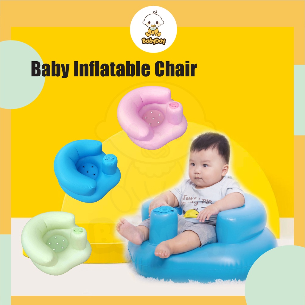 Kerusi Makan Bayi Baby Chair Feeding Inflatable Baby Sofa Bath Chair