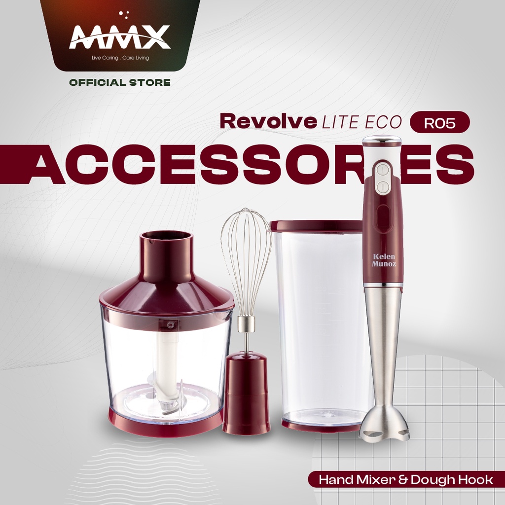 MMX Revolve Lite Eco R05 Hand Blender Accessories Hand Mixer & Dough