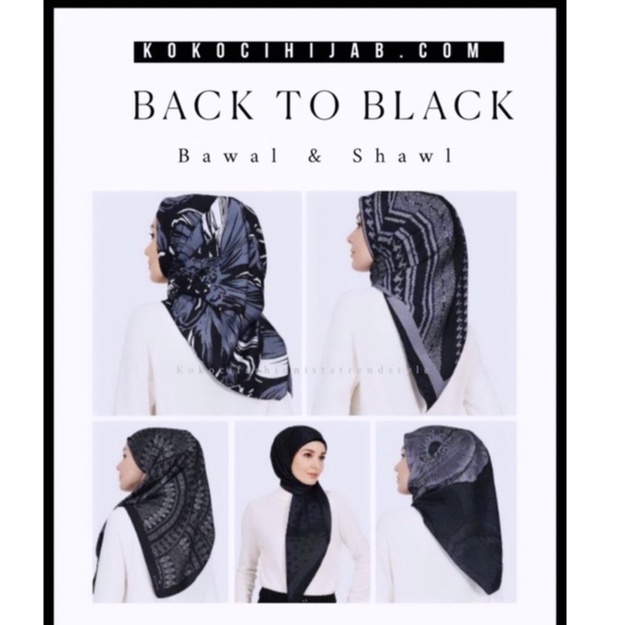 NAELOFAR SQUARE - BACK TO BLACK COLLECTION