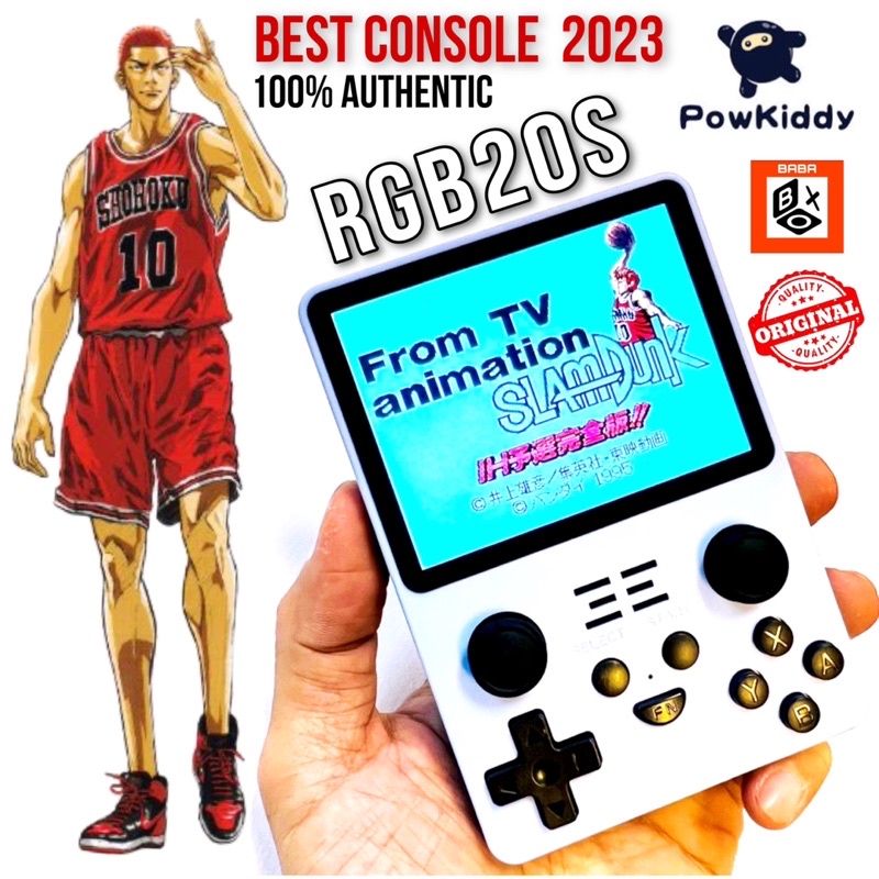 RGB20S powkiddy retro console handheld pocket video games system Rgb20 Shopee Malaysia