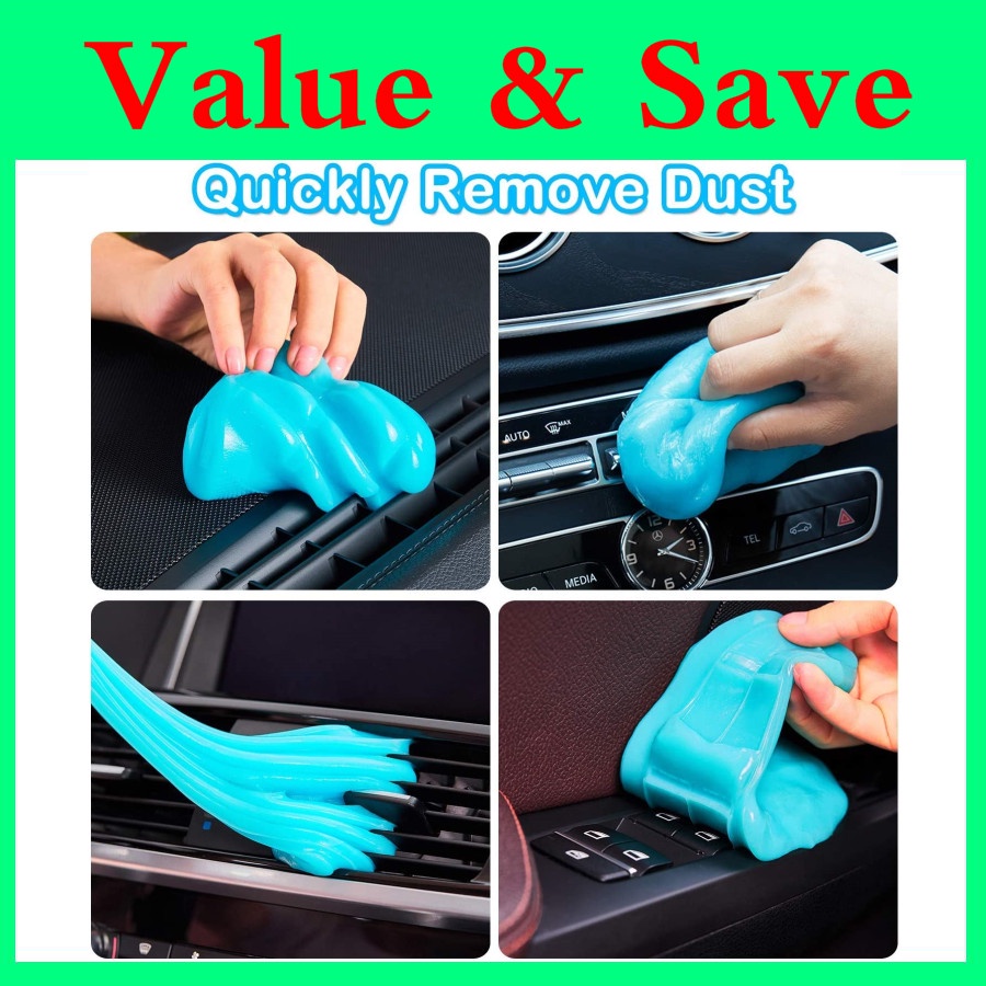 Magic Cleaning Gel Putty Car Keyboard Console Laptop Computer Super Cleaner Dust 70g Cleaner