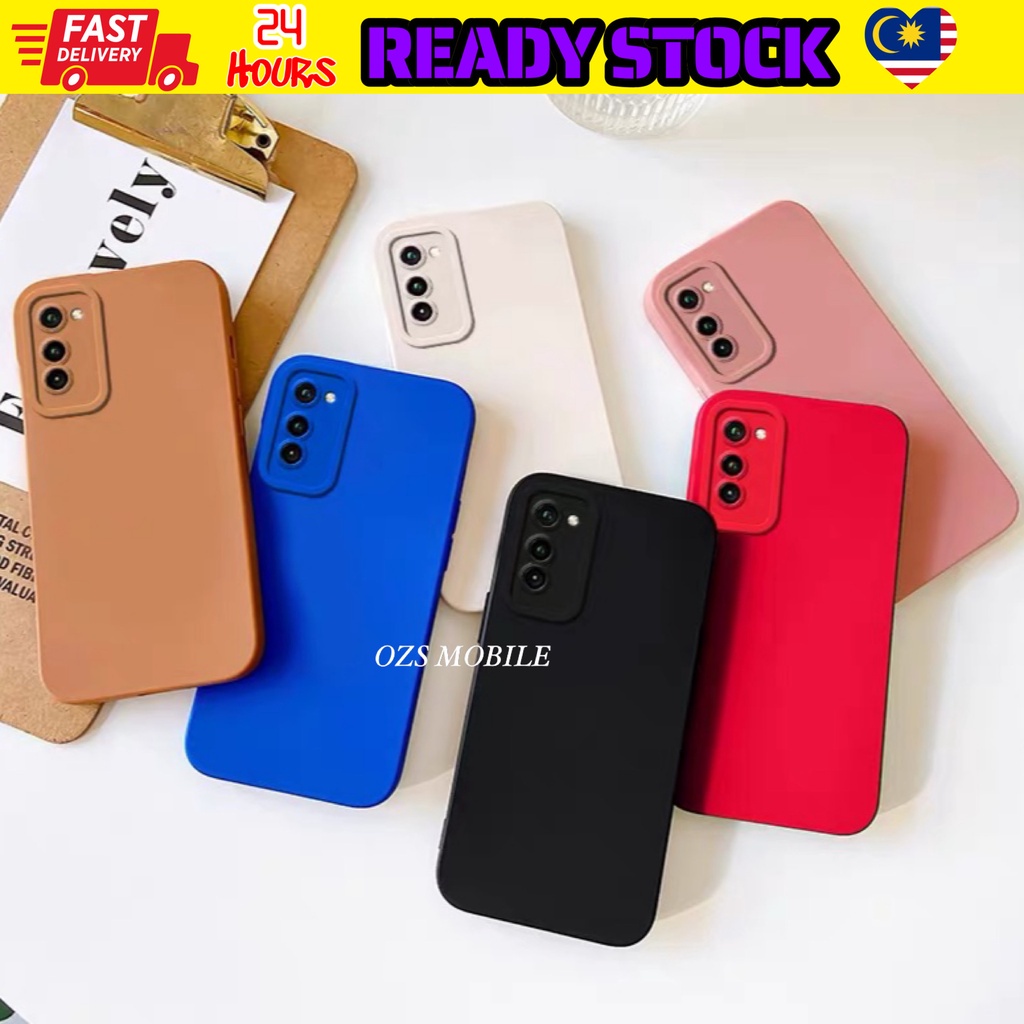 Vivo Y22s Y35 4G V25 5G V25e plain matte silicon camera protect soft ...