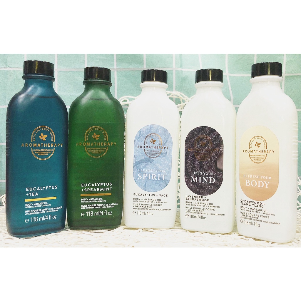 Bath and Body Works Body massage oil (118ml) Shopee Malaysia